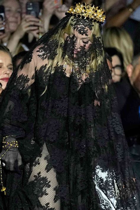 Madonna stars at Dolce & Gabbana fashion show in Milan